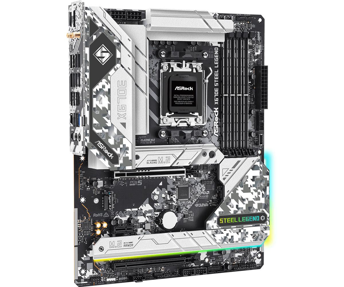 ASROCK X670E STEEL LEGEND X670 - đánh giá và giá X870E Atx Motherboard